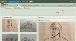 Desktop Screenshot of fbjs18.deviantart.com