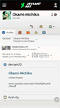 Mobile Screenshot of okami-michiko.deviantart.com