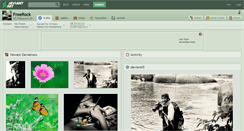 Desktop Screenshot of freerock.deviantart.com