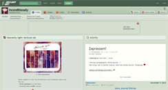 Desktop Screenshot of inconditionally.deviantart.com