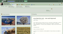 Desktop Screenshot of mbennion76.deviantart.com