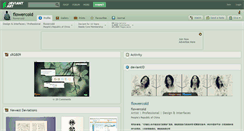 Desktop Screenshot of flowercold.deviantart.com