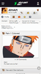Mobile Screenshot of airoart.deviantart.com