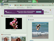 Tablet Screenshot of akiki20.deviantart.com