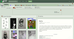 Desktop Screenshot of mejinzs.deviantart.com