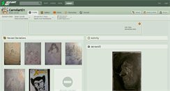 Desktop Screenshot of carrollart01.deviantart.com