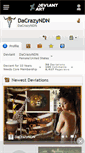 Mobile Screenshot of dacrazyndn.deviantart.com