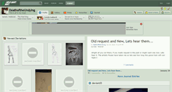 Desktop Screenshot of deathoftheundying.deviantart.com
