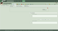 Desktop Screenshot of colormewonderful.deviantart.com
