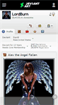 Mobile Screenshot of lordburn.deviantart.com