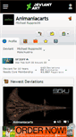 Mobile Screenshot of animaniacarts.deviantart.com