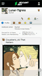 Mobile Screenshot of lunar-tigress.deviantart.com