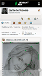 Mobile Screenshot of daniellentowne.deviantart.com