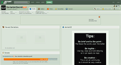 Desktop Screenshot of deviantartsecret.deviantart.com