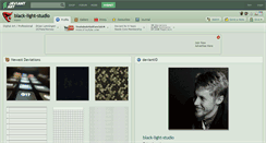 Desktop Screenshot of black-light-studio.deviantart.com