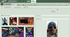 Desktop Screenshot of mr-alexander.deviantart.com