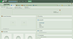 Desktop Screenshot of cory7cool.deviantart.com