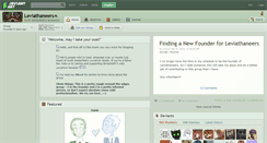 Desktop Screenshot of leviathaneers.deviantart.com