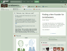 Tablet Screenshot of leviathaneers.deviantart.com