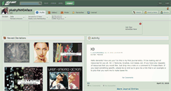 Desktop Screenshot of plushypandaface.deviantart.com