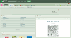 Desktop Screenshot of listoric.deviantart.com