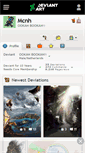 Mobile Screenshot of mcnh.deviantart.com