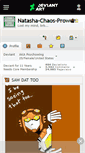 Mobile Screenshot of natasha-chaos-prower.deviantart.com