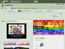 Tablet Screenshot of extraphotos.deviantart.com