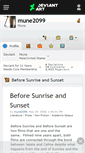 Mobile Screenshot of mune2099.deviantart.com