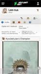 Mobile Screenshot of lee-nus.deviantart.com