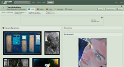 Desktop Screenshot of claudioadriano.deviantart.com