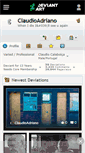 Mobile Screenshot of claudioadriano.deviantart.com