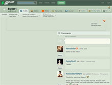 Tablet Screenshot of bigger1.deviantart.com