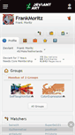 Mobile Screenshot of frankmoritz.deviantart.com