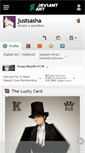 Mobile Screenshot of justsasha.deviantart.com