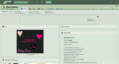 Desktop Screenshot of gloomytacun.deviantart.com