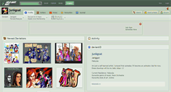 Desktop Screenshot of junkgoat.deviantart.com