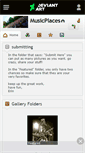 Mobile Screenshot of musicplaces.deviantart.com
