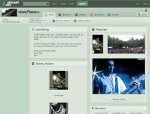Tablet Screenshot of musicplaces.deviantart.com