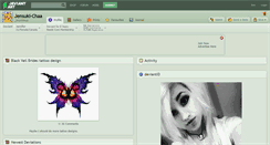 Desktop Screenshot of jensuki-chaa.deviantart.com