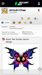Mobile Screenshot of jensuki-chaa.deviantart.com