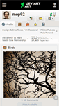 Mobile Screenshot of mep92.deviantart.com