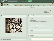 Tablet Screenshot of mep92.deviantart.com
