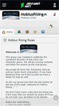Mobile Screenshot of mobiusrising.deviantart.com