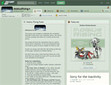 Tablet Screenshot of mobiusrising.deviantart.com