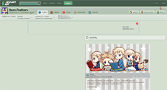 Desktop Screenshot of neon-feathers.deviantart.com