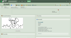 Desktop Screenshot of enviousde.deviantart.com