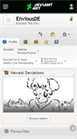 Mobile Screenshot of enviousde.deviantart.com