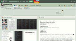 Desktop Screenshot of heeeresjoyce.deviantart.com