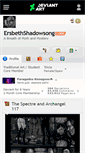 Mobile Screenshot of ersbethshadowsong.deviantart.com